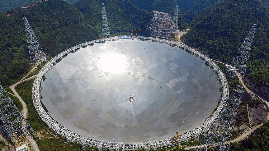 Çin in  dev  radyo teleskobu faaliyete geçti!